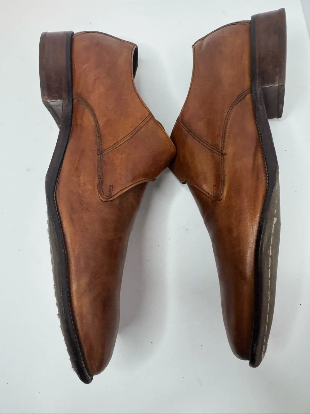 Cole Haan Brown Leather Single Monk Strap Men's Shoes Size 9M